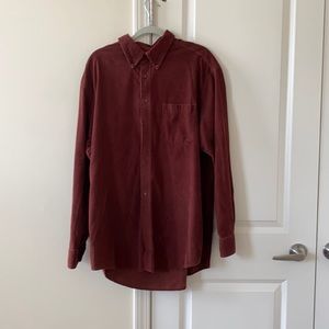 A Sonoma corduroy button up
